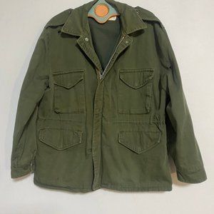 vintage M51 M52 green US ARMY field jacket XL green VIETNAM